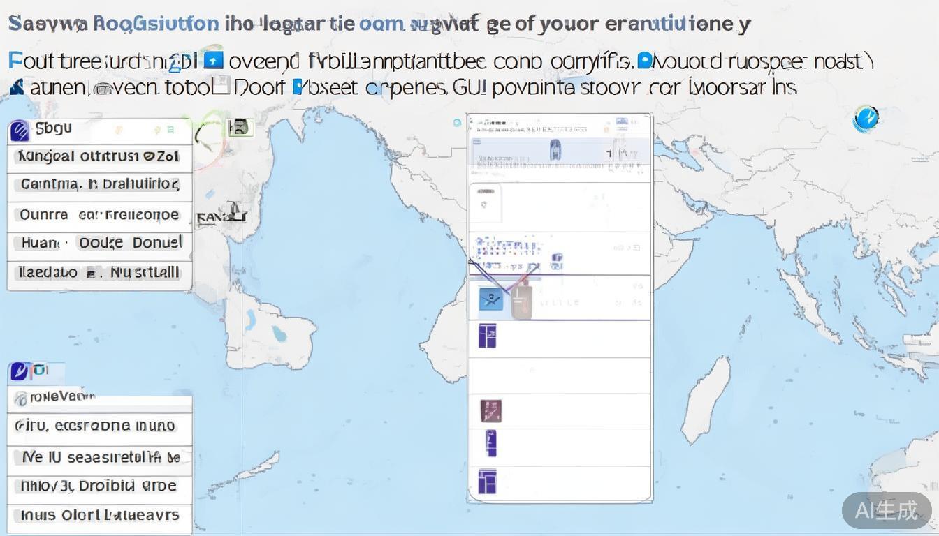 选择服务器位置：在软件界面通常有多个国家或地区的服